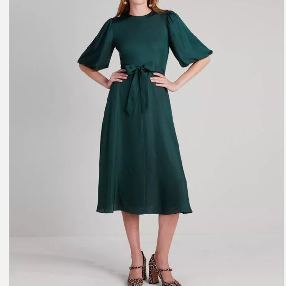 kate spade Dresses & Skirts - Kate Spade Pine Grove Silk-blend Matinee Dress Size 8 NWT
